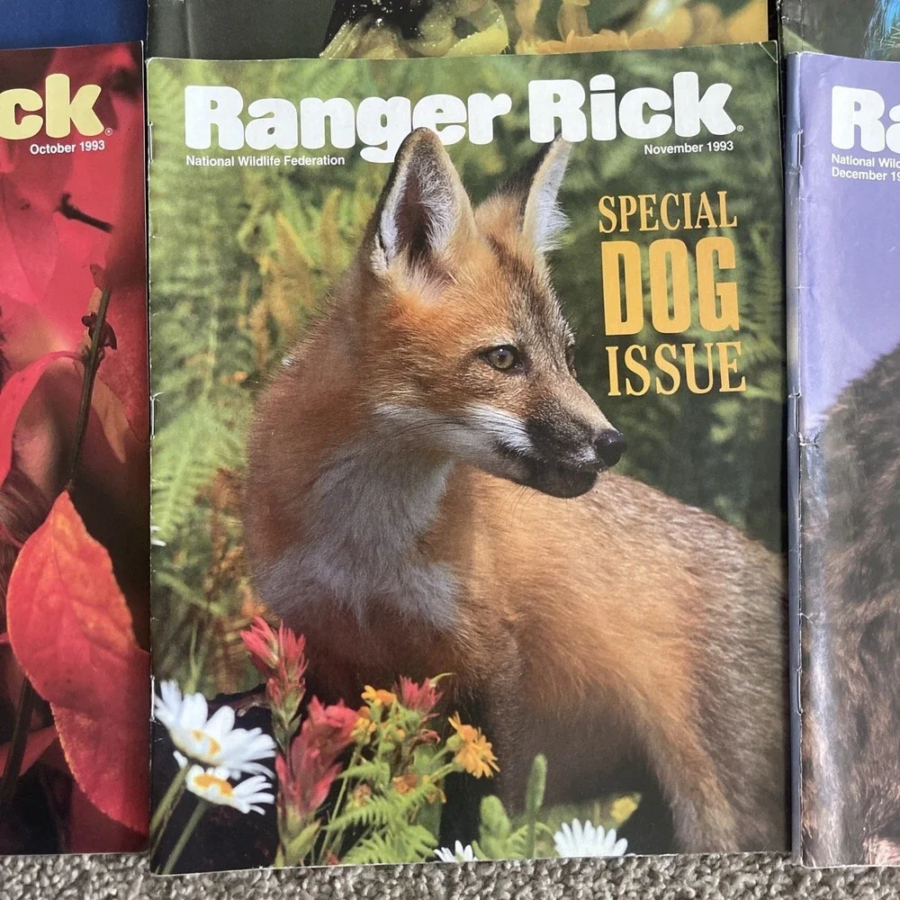Ranger Rick's Nature‎ Magazine 1993-1994 National Wildlife Kids Vtg Lot Of 11